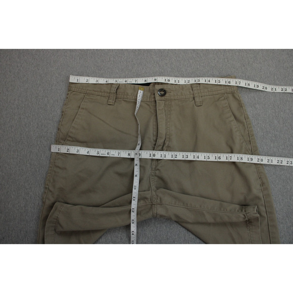 Volcom Shorts Mens 32 Biege True To This Cotton Blend Flat Front Chino - Picture 5 of 6